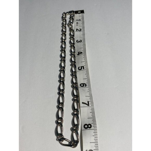 14KGS Women’s Necklace Sliver Tone 16in‎ - Picture 2 of 6